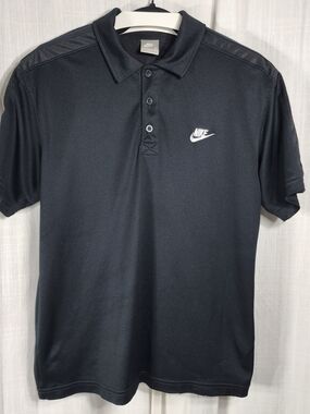 Nike Men’s Black Dri-FIT Polo Shirt